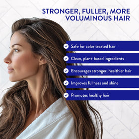 Routine Wellness creamy conditioner texture demonstrating moisturization