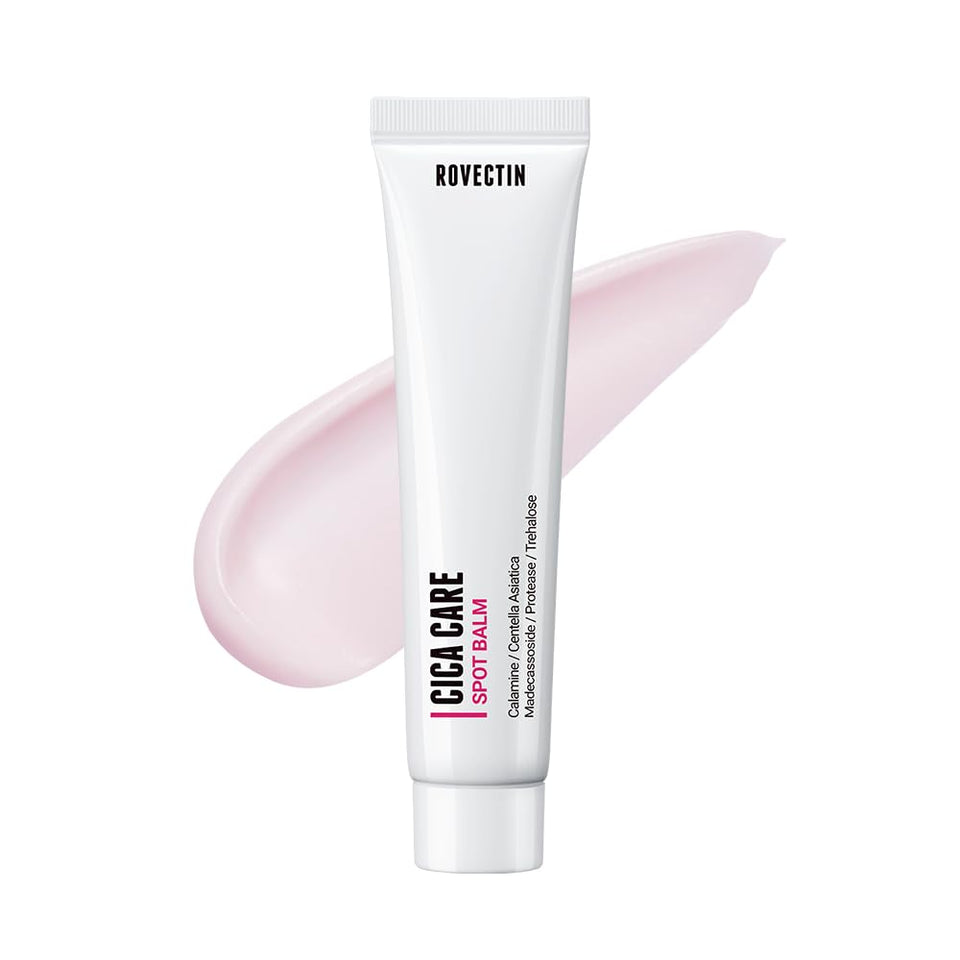 ROVECTIN front packaging showing balm tube and benefits