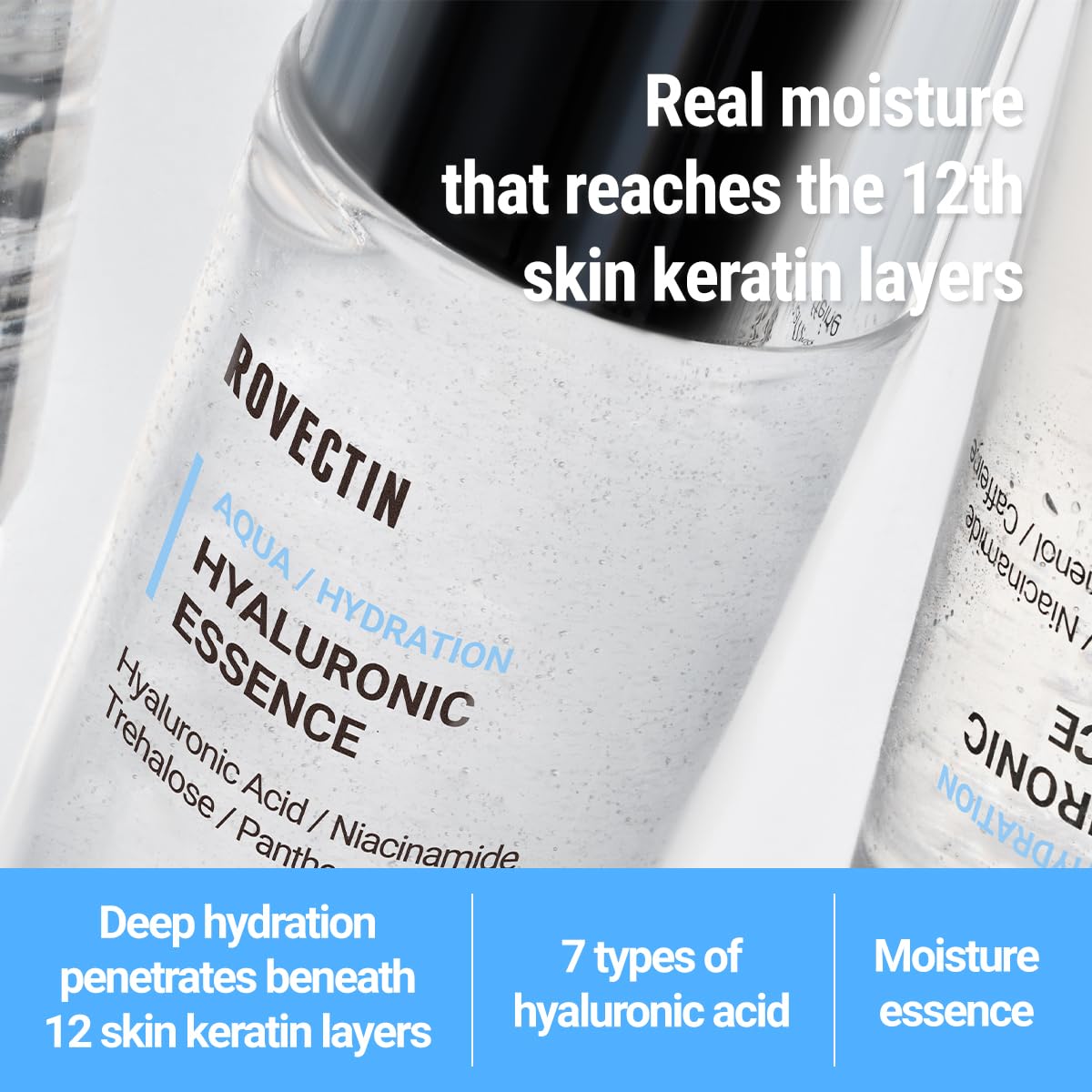 ROVECTIN product label close-up highlighting active ingredients and transparency
