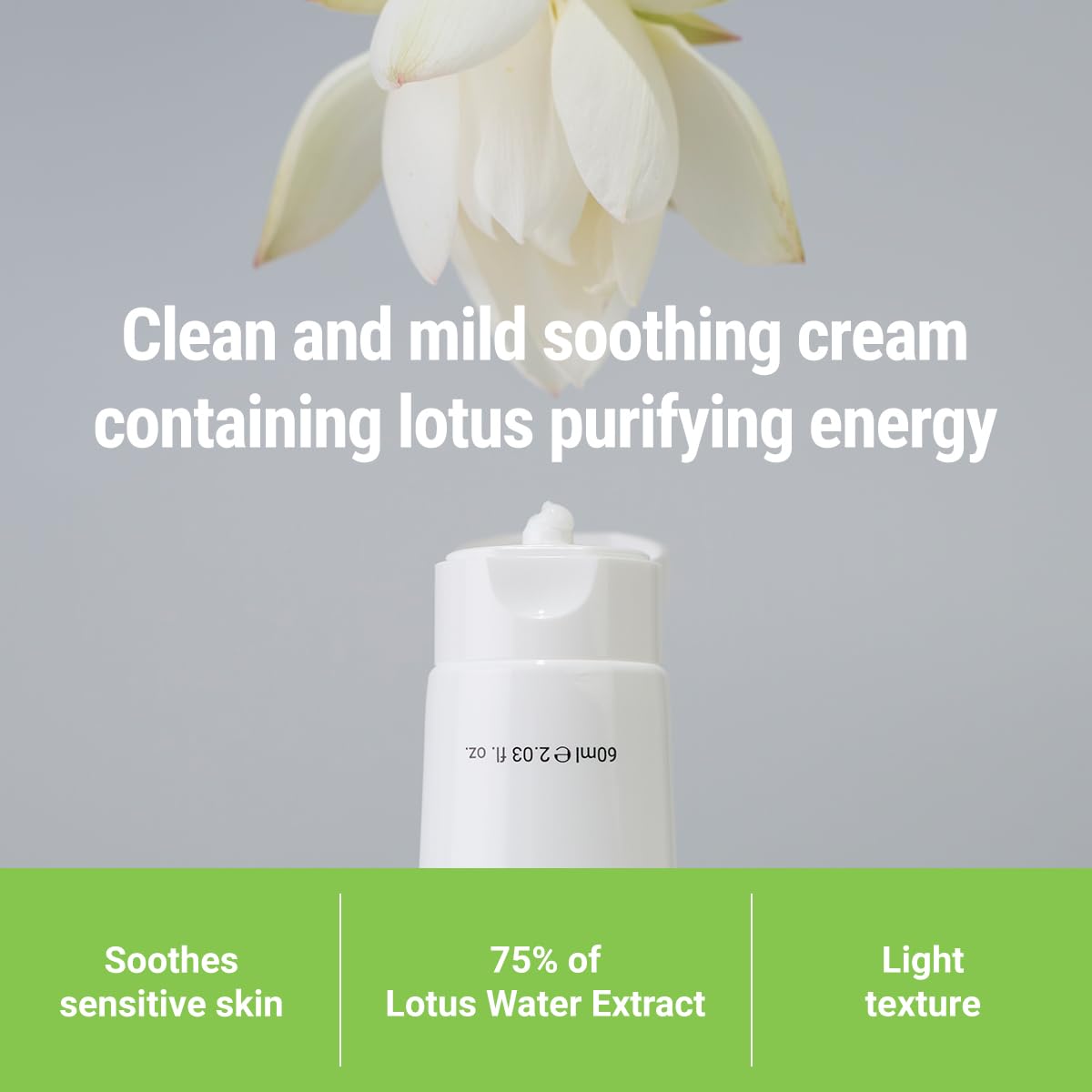 ROVECTIN open jar texture demonstrating lightweight, non-greasy feel