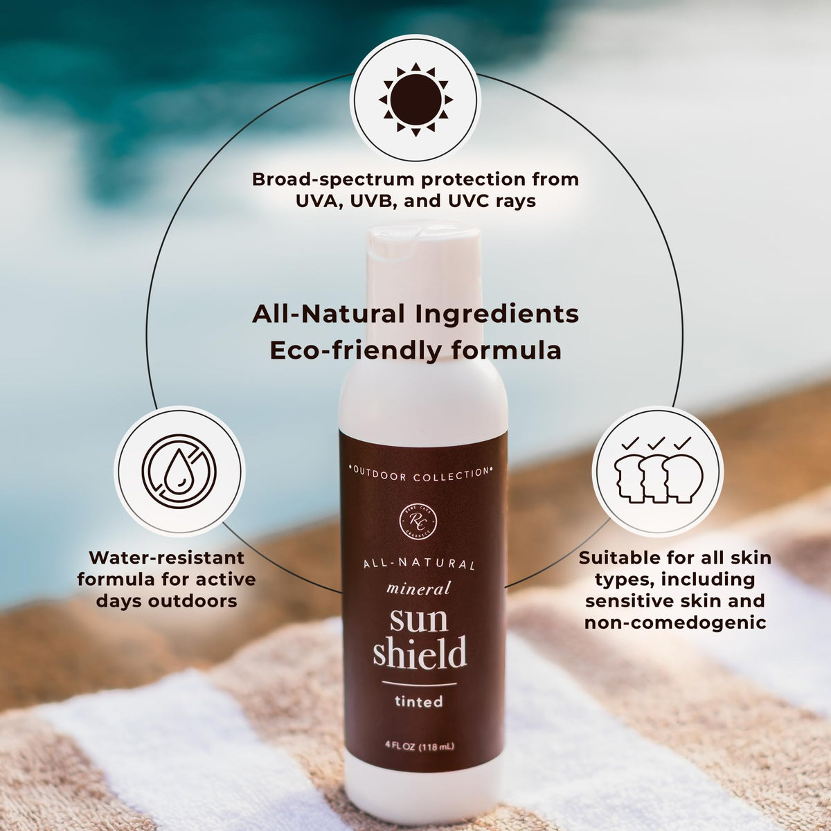 Rowe Casa Organics label close-up highlighting ingredients and clean formulation benefits