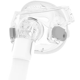 Roya Health flexible connection tube close detail demonstrating secure device attachment