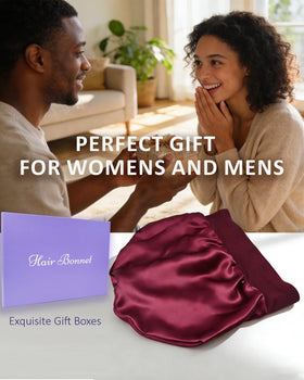 ROYBENS gift box packaging presenting bonnet as thoughtful present