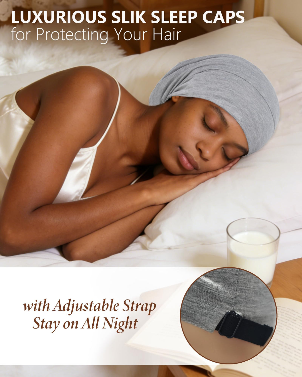 ROYBENS hidden adjustable strap detail offering secure, comfortable fit