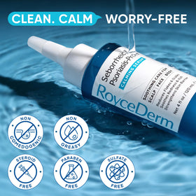 Roycederm bundle face and neck usage showing gentle daily maintenance