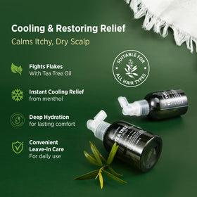 RoyceDerm nozzle mist close-up illustrating even application