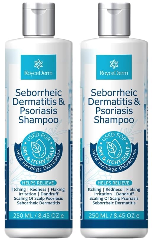 roycederm front label showing product benefits and clear usage instructions