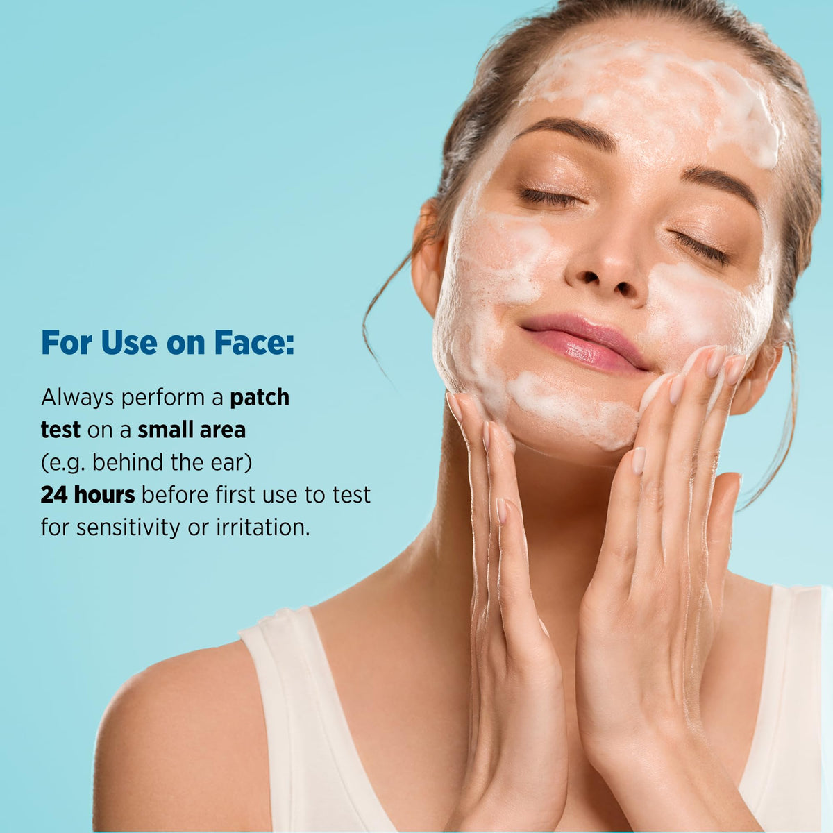 Roycederm ingredient label close-up showing sulfur and salicylic acid content