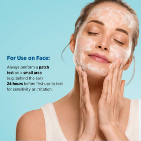 Roycederm ingredient label close-up showing sulfur and salicylic acid content