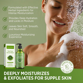 RoyceDerm pump dispenser and label detail for easy daily use