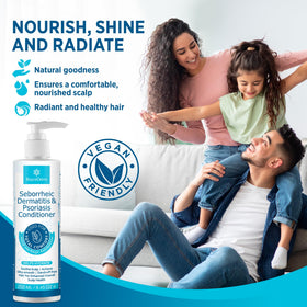 Roycederm bottle in hand showing size and travel-friendly benefit