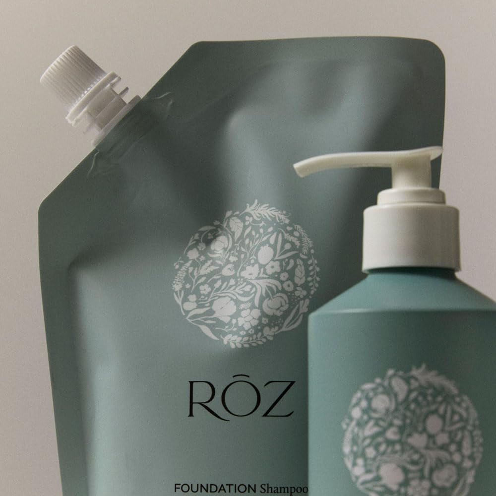 RŌZ BotaniComplex ingredients flatlay showing natural extracts benefit
