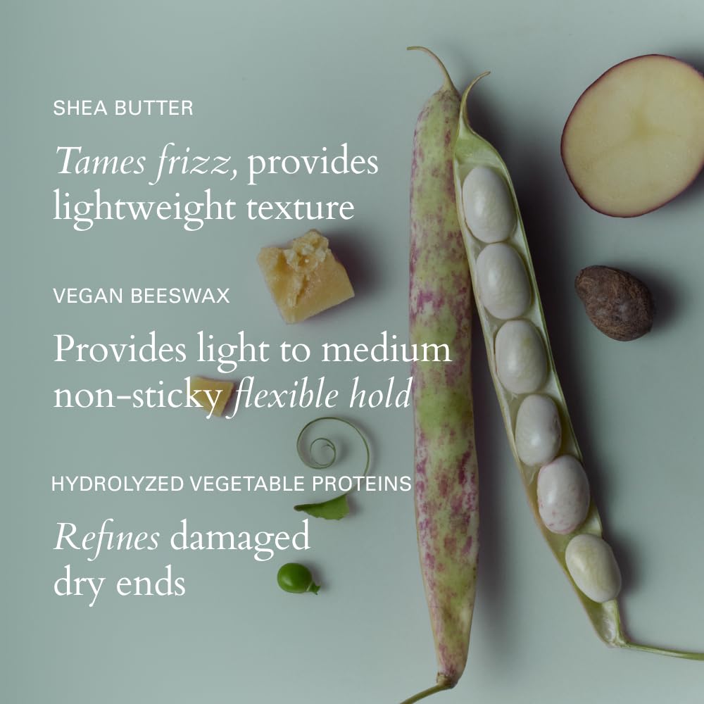 RŌZ shea butter and pea protein close-up emphasizing nourishing ingredients