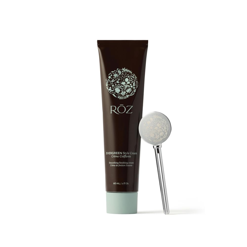 RŌZ jar on bathroom shelf in lifestyle setting suggesting daily use