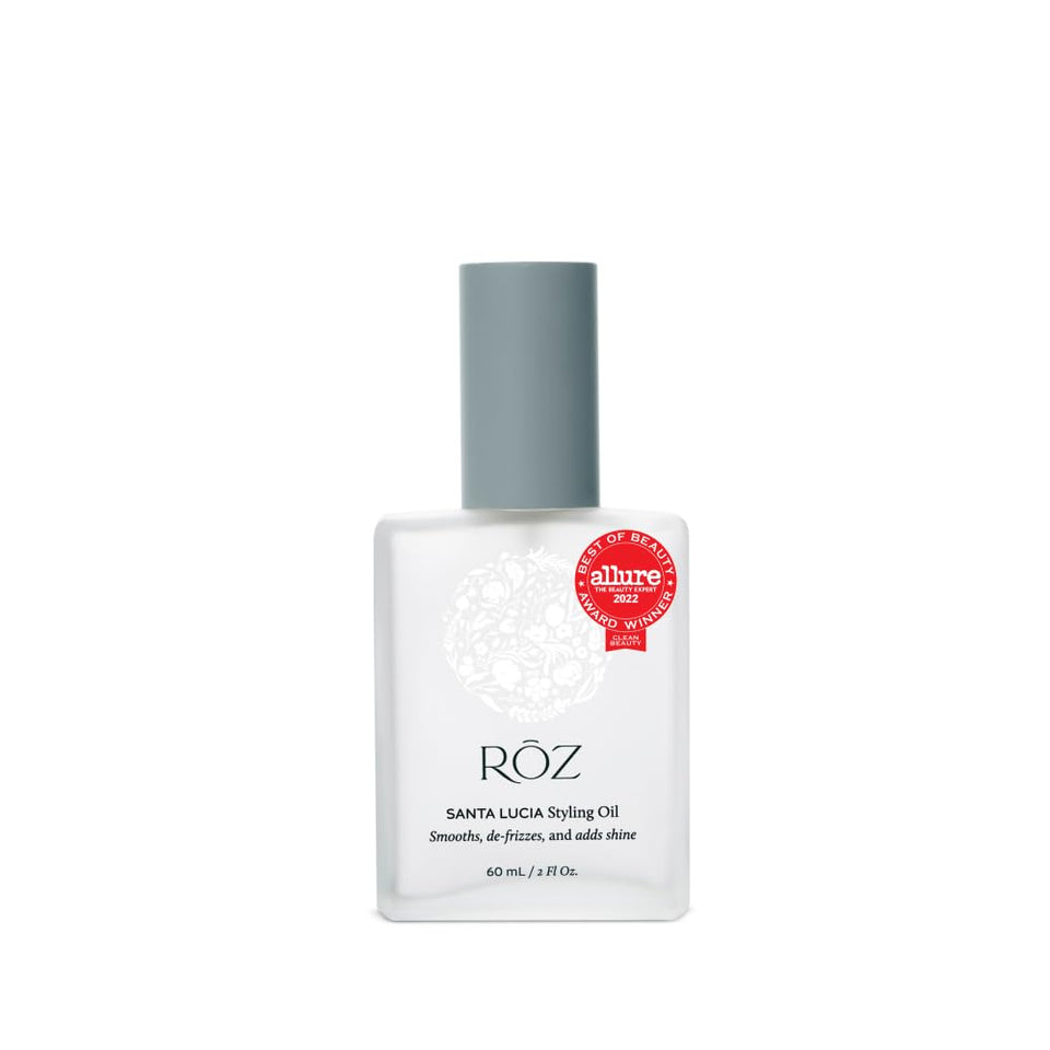 RŌZ bottle front packaging shows product label and sleek design, professional look