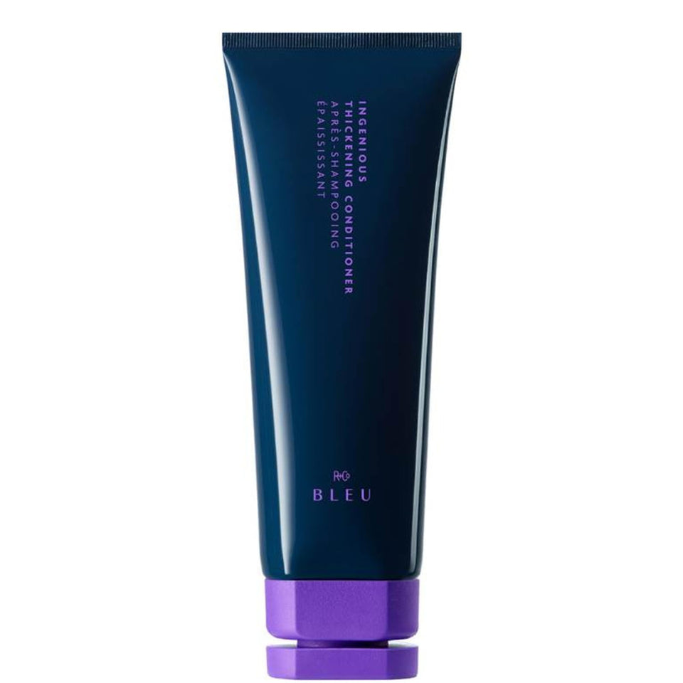 R+Co BLEU front bottle showing sleek packaging and premium finish