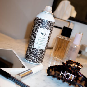 R+Co Chainmail ingredient detail with oils and extracts highlighting nourishment