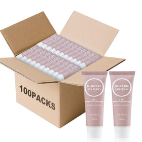 RSQAZQ front packaging showing 100 travel tubes, convenient bulk benefit