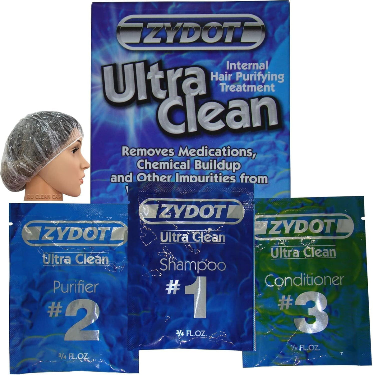 RU CLEAN Zydot front packaging showing kit and benefits