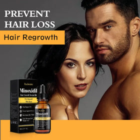 Ruahouine applying oil to beard patch for denser facial hair