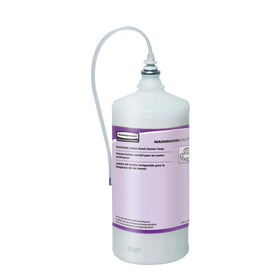 Rubbermaid Commercial refill inserted in dispenser demonstrating quick replacement benefit