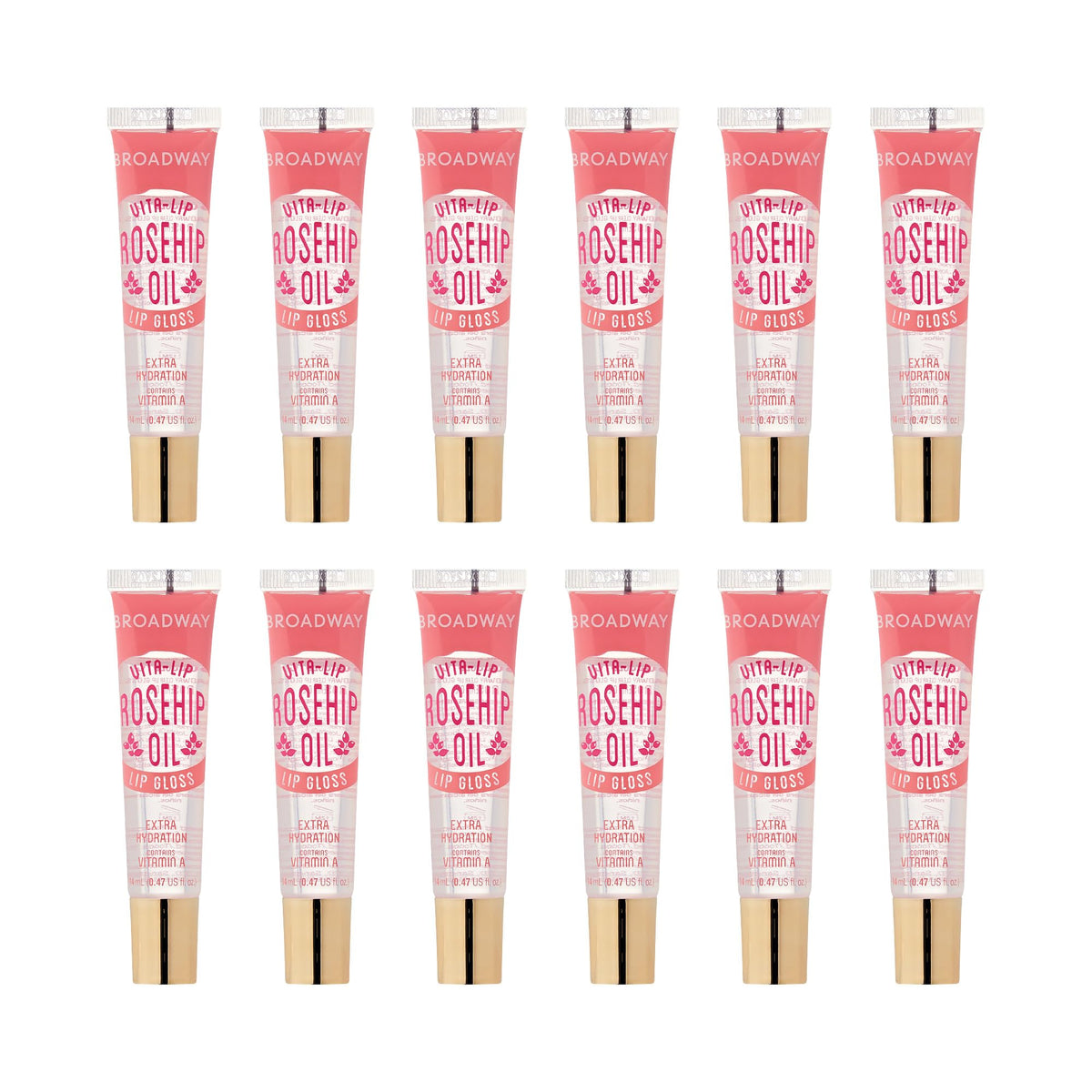Ruby Kisses front packaging showing 12-pack and benefits