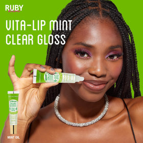 Ruby Kisses product label close-up showing vitamin-enriched formula details