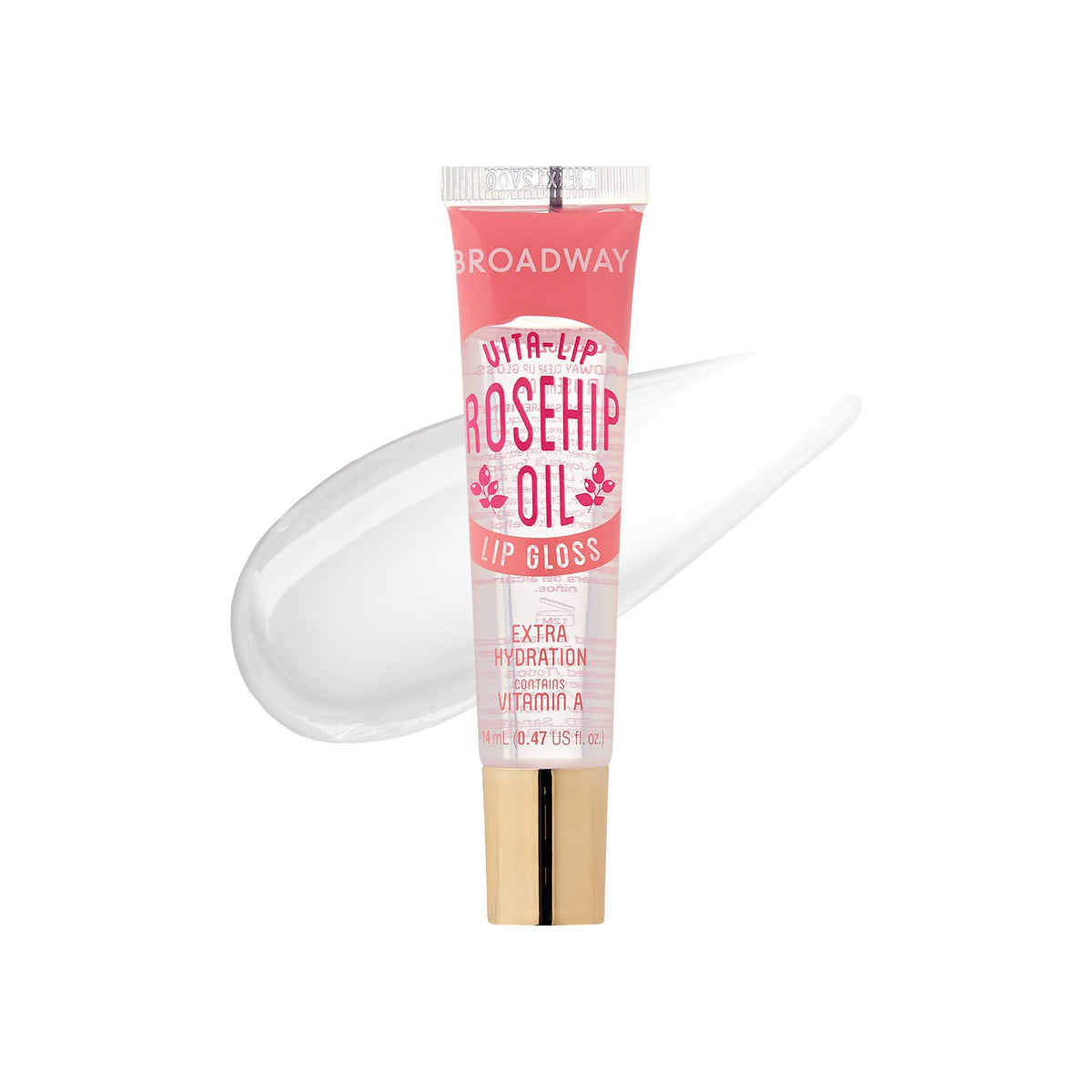 Ruby Kisses label and ingredients back panel showing clean, cruelty-free formula
