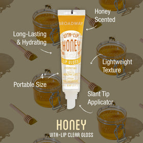 Ruby Kisses wand open showing applicator and easy precise application