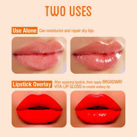 Ruby Kisses swatches on skin showing tint options and hydration