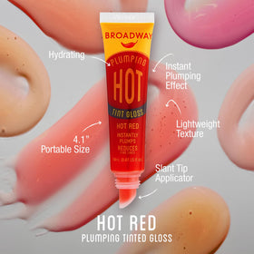 Ruby Kisses arranged tubes flatlay displaying color variety
