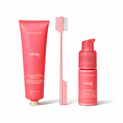 Ruby & Millie boxed travel set shown gift-ready and compact