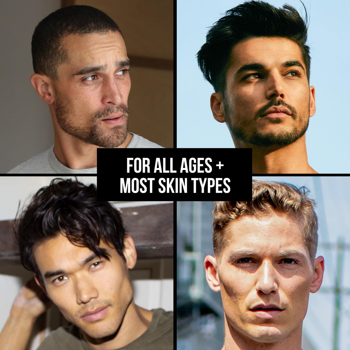 RUGGED & DAPPER used after shave showing calming hydration and reduced tightness