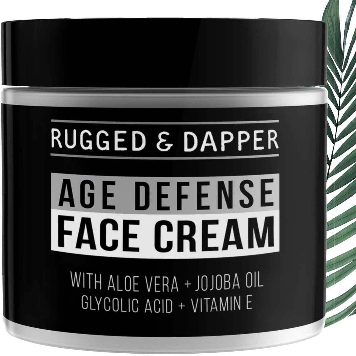 RUGGED & DAPPER front packaging showing jar and clean design for easy identification