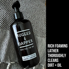 RUGGED & DAPPER argan oil droplet image showing nourishing ingredient benefit