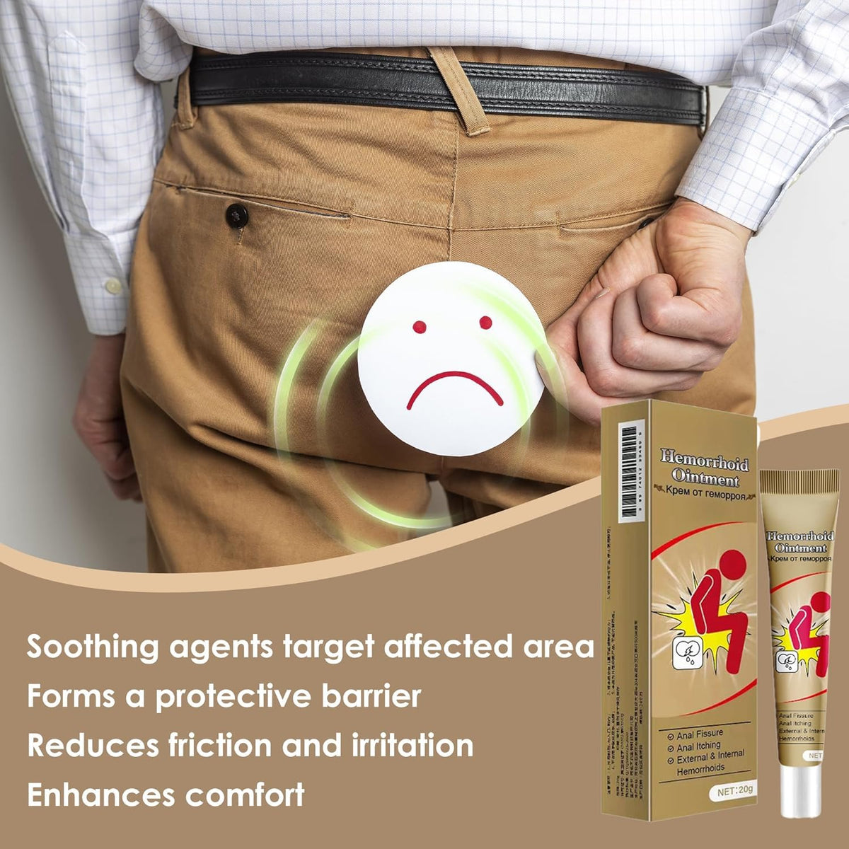 Rulinal on bathroom counter in lifestyle setting suggesting daily routine support and hygiene