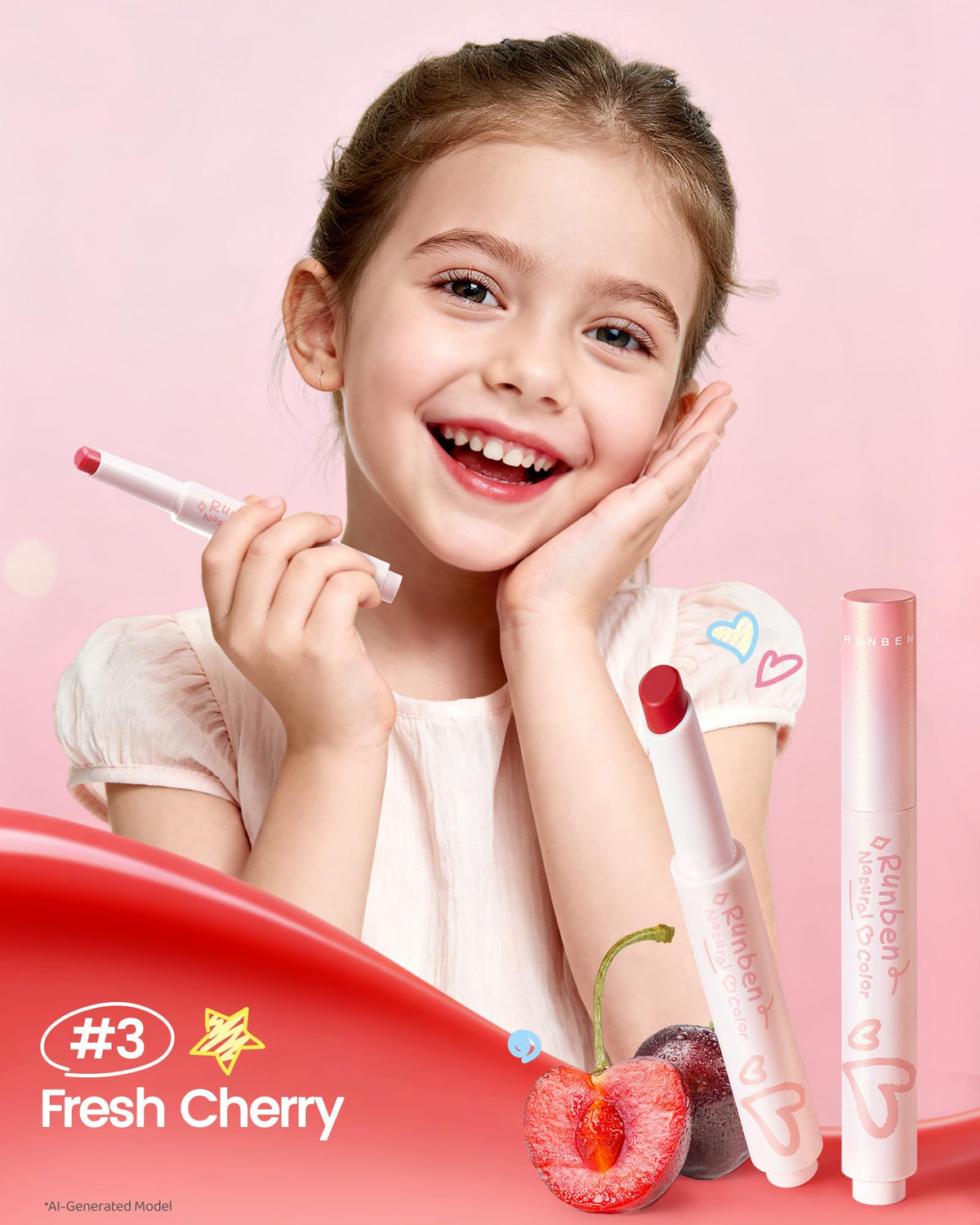 RUNBEN open tube close-up of smooth balm texture for quick absorption