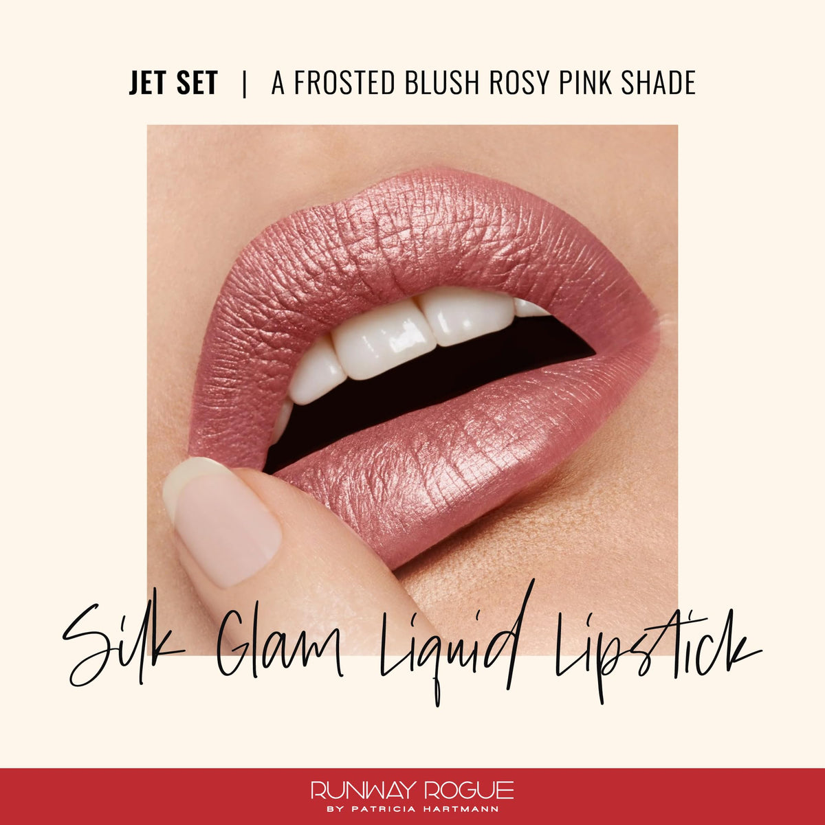 Runway Rogue applicator wand displaying doe-foot tip for precise application benefit