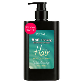 RUOALL front packaging showing 300 mL bottle and clear product benefits