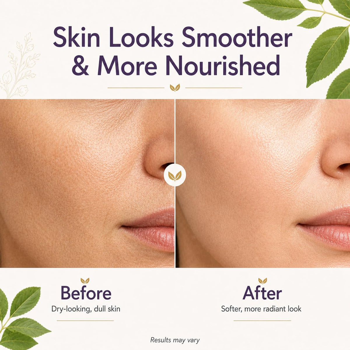 Ruolai applied to hair ends showing smoothness and improved texture