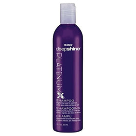 RUSK front bottle view showing product and brightening benefit
