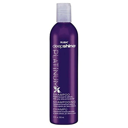 RUSK front bottle view showing product and brightening benefit