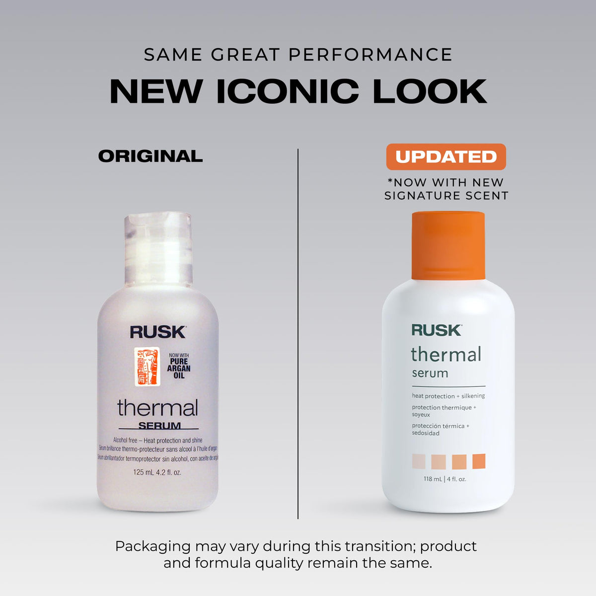 RUSK pump dispensing serum drop demonstrates easy controlled application