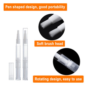 Rvetol size comparison with coin illustrating compact 3ml portable convenience