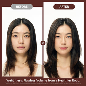 RYO creamy conditioner texture on hand showing rich lather and moisturizing feel