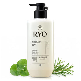 Ryo front bottle shot showing clean packaging and calming benefits