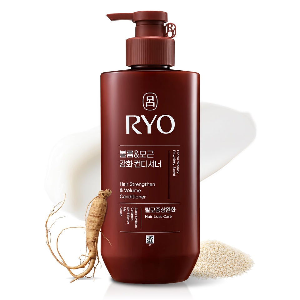 RYO front packaging of 16 fl oz conditioner showing product benefits and branding