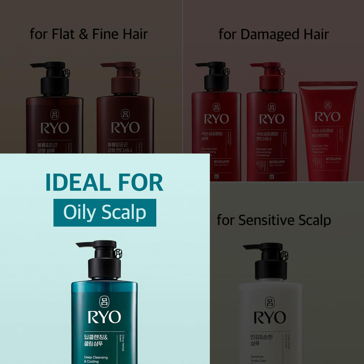 RYO Korean ginseng root ingredient shot highlighting scalp nourishment