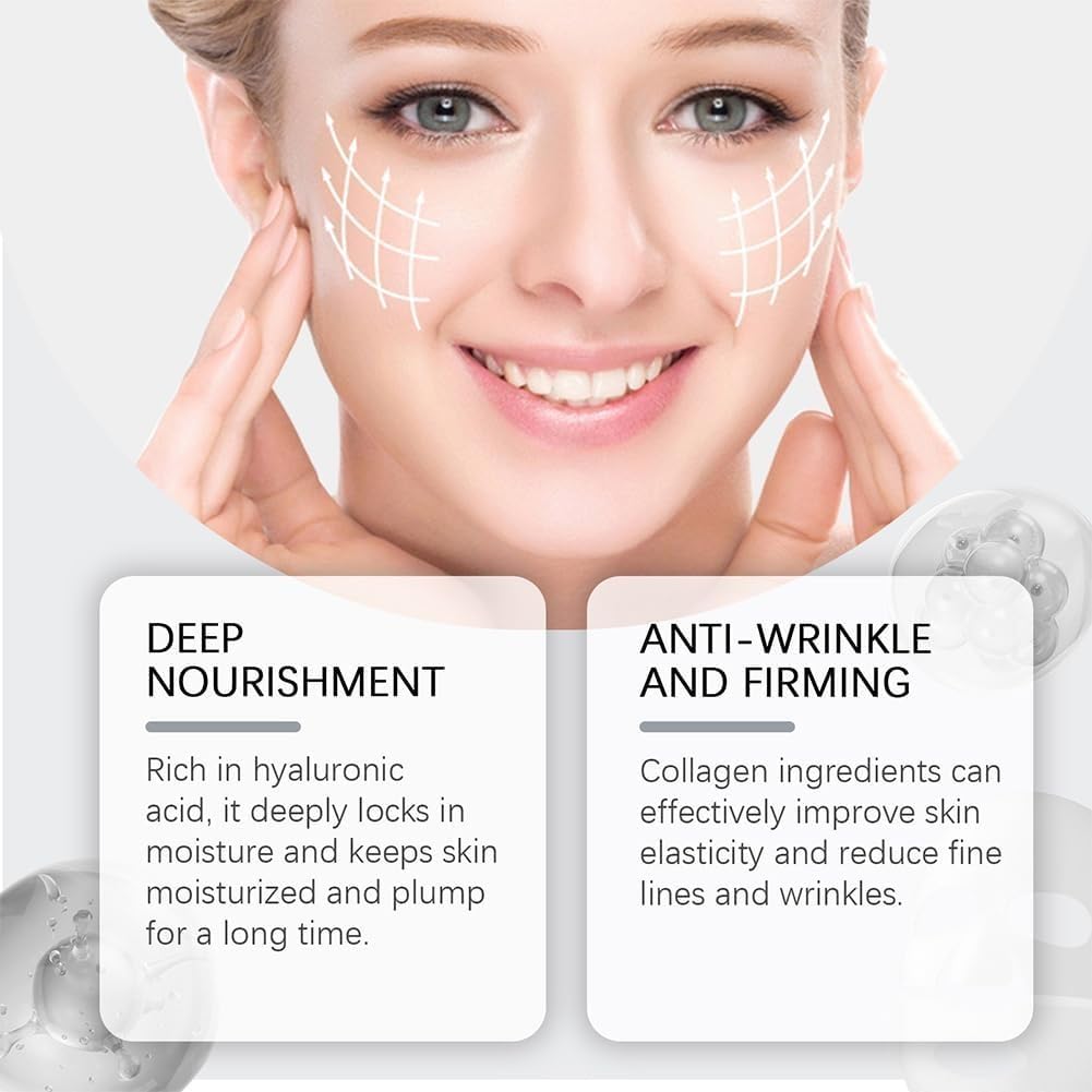 Ryvalia hydrogel close-up texture demonstrating mask adhesion and serum retention benefit