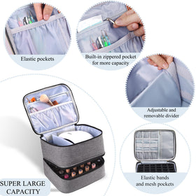 RZMAYIS bottom compartment with upright bottles preventing spills benefit